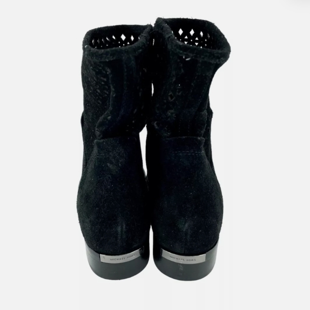 Authentic Michael Kors Sunny Suede Booties - Picture 2 of 4